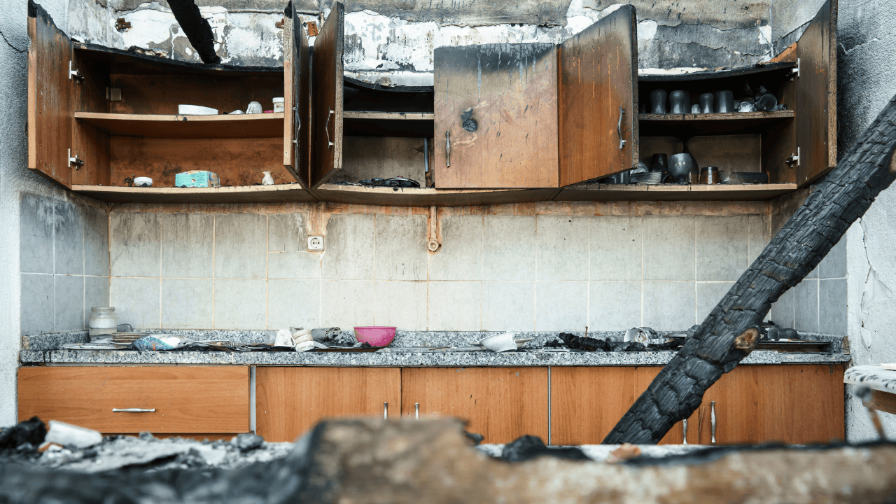 Fire damage restoration in san diego